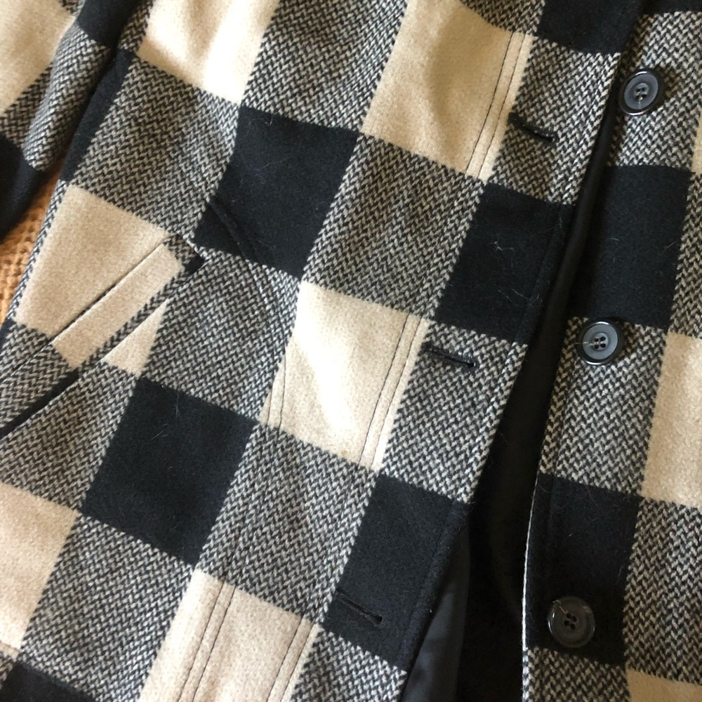 Pendleton Plaid Peacoat - Picture 7 of 7